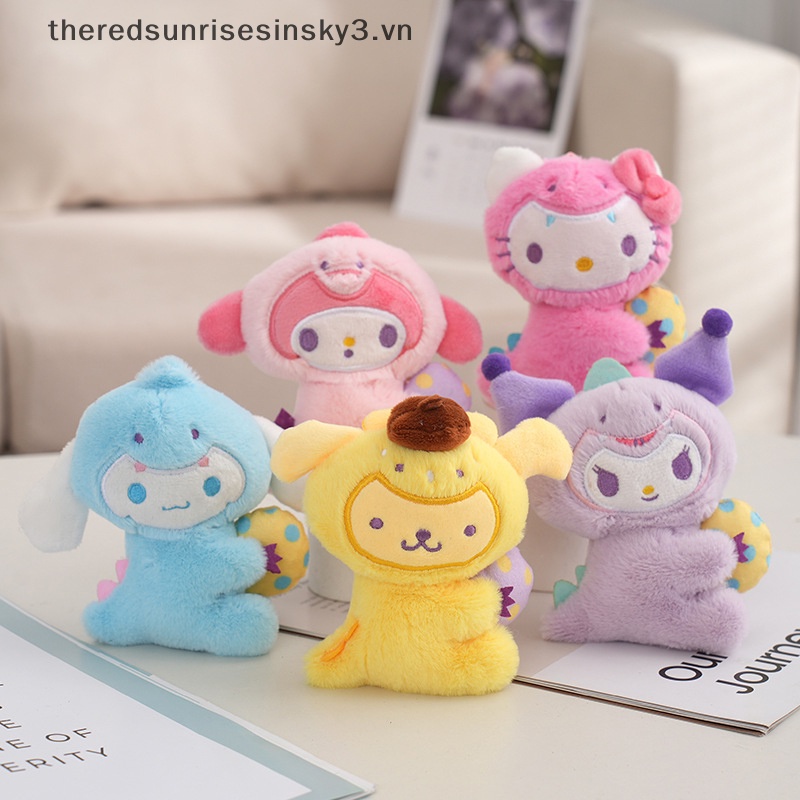 Móc Khóa Hình Mèo Nhồi Bông Mềm Mại Đáng Yêu Thời Trang