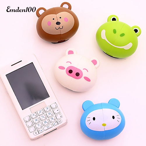 Giá Đỡ Bàn Chải Đánh Răng 3D Có Giác Hút Gắn Tường Họa Tiết Hoạt Hình Dành Cho Phòng Tắm