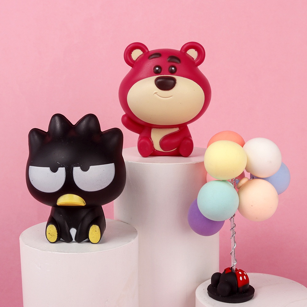 Mô Hình Búp Bê Mini Lotso Sanrio DIY Dễ Thương Để Bàn Trang Trí Nhà Cửa / Xe Hơi