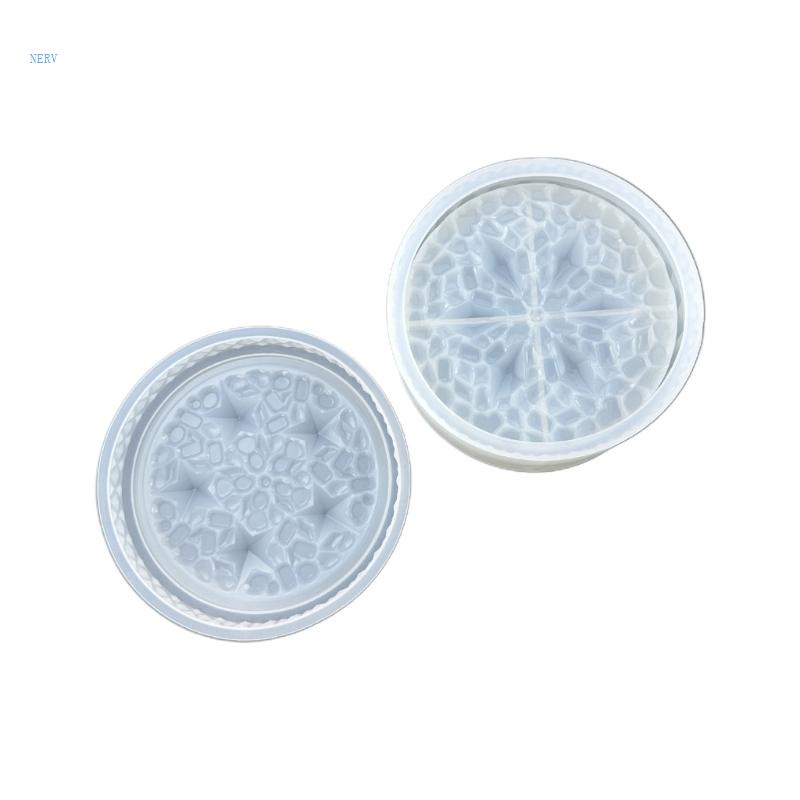 Khuôn Silicone Làm Hộp Đựng Trang Sức Có Nắp Đậy DIY