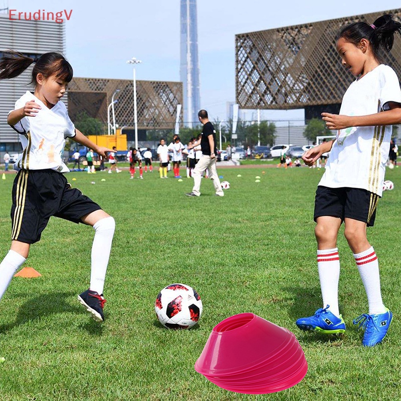 Bộ 10 Đĩa Đánh Dấu Tập Luyện Đá Bóng Chống Áp Lực