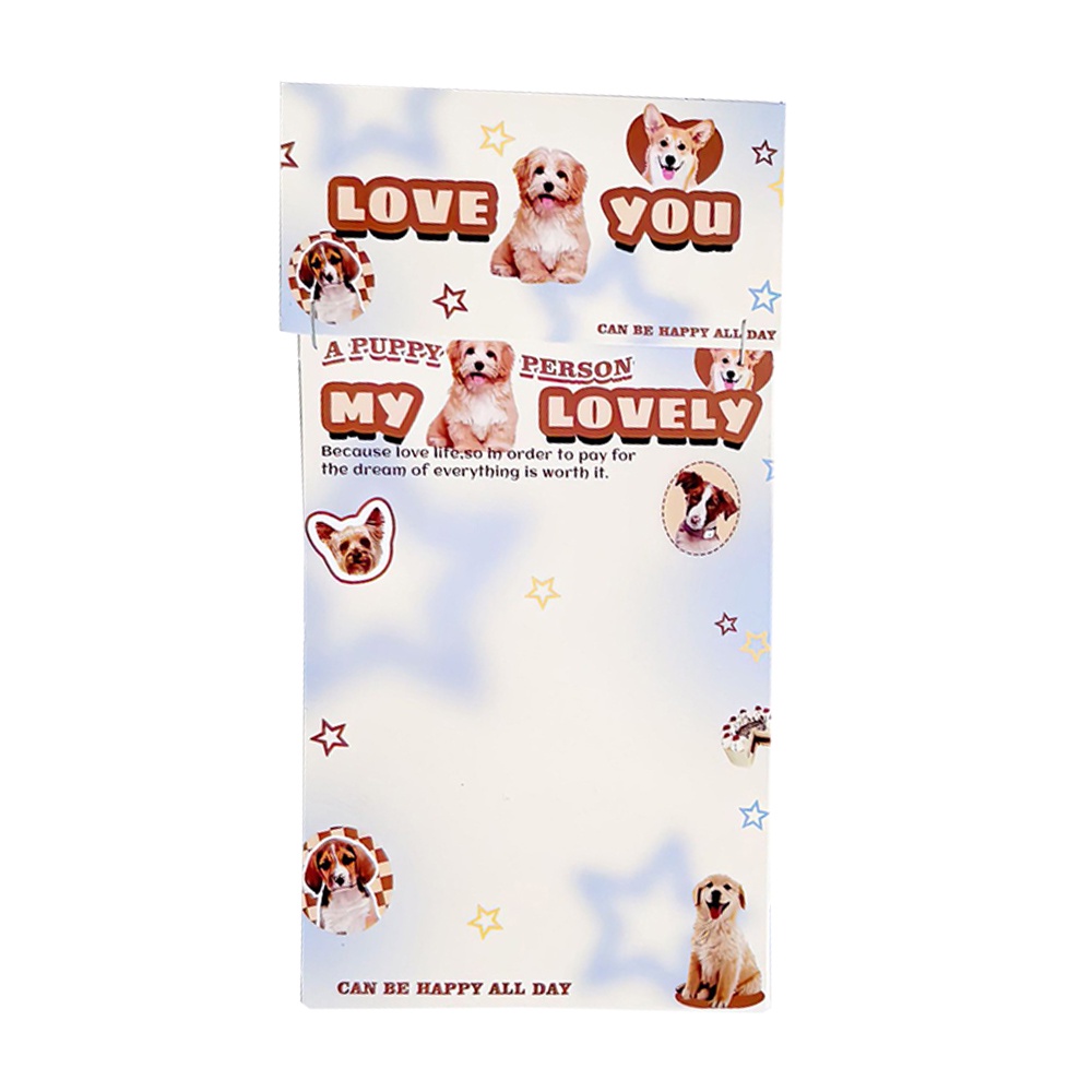 Set 10 Tấm card Hoạt Hình Dễ Thương Trang Trí Sự Bảo Vệ