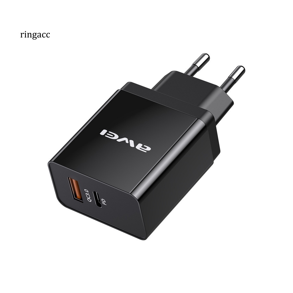Cốc Sạc Nhanh PD 18W QC30 USB Cho Điện Thoại Apple