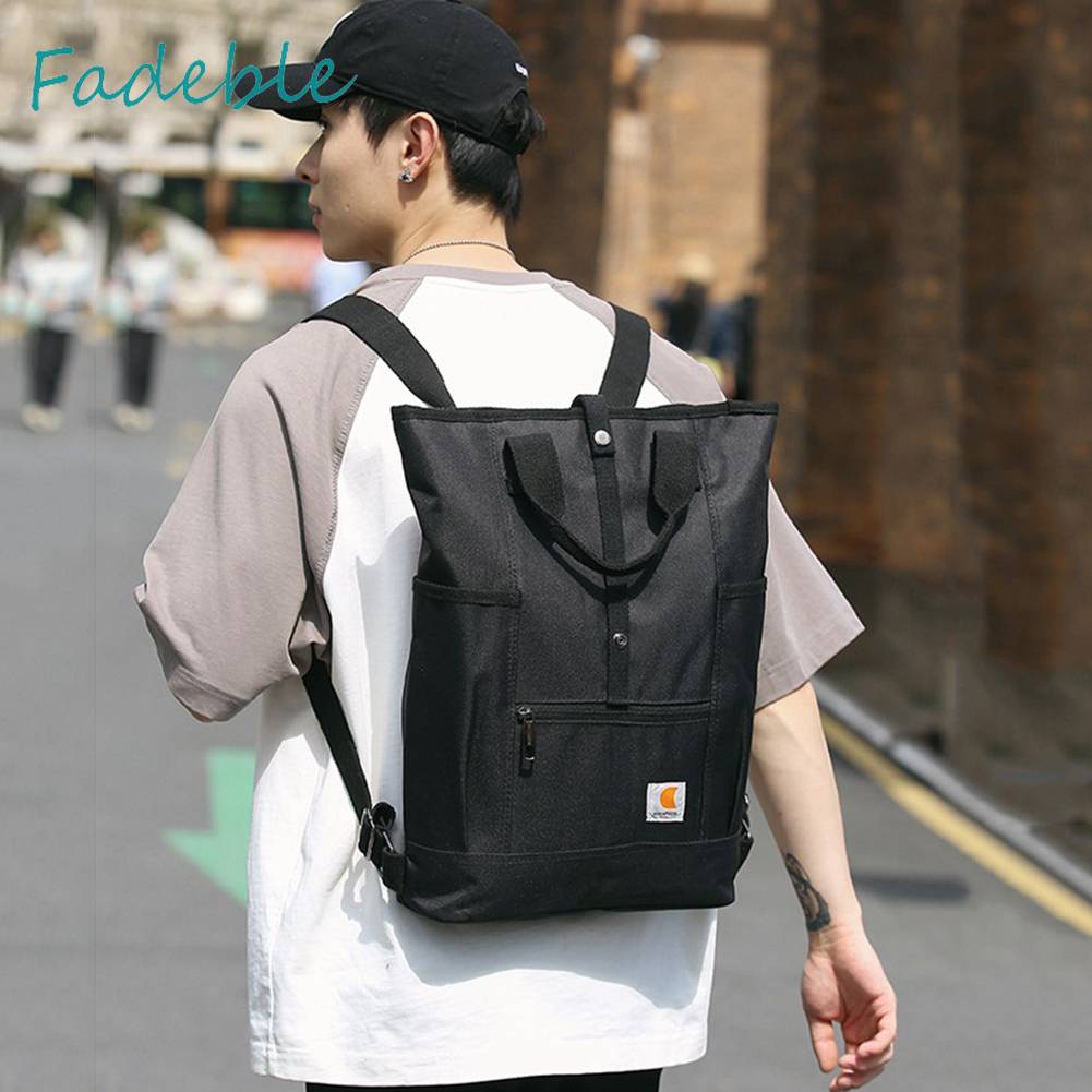 Túi Đeo Vai Bằng Nylon Có Khóa Kéo Tùy Chỉnh Tiện Dụng Cho Học Sinh