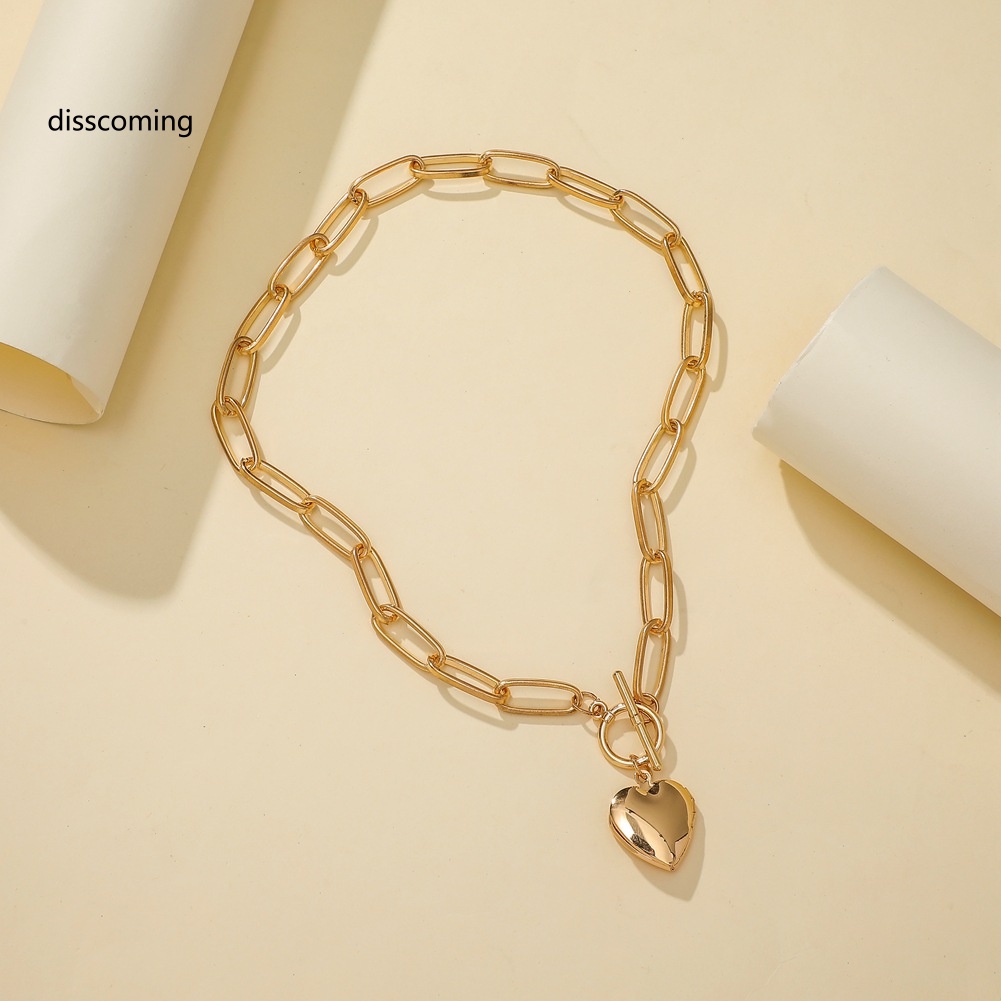 Áo Thun In Hình SL SL SL Thời Trang Năng Động| Vòng cổ Kim Loại Mạ Vàng Mặt Hình Trái Tim Thời Trang