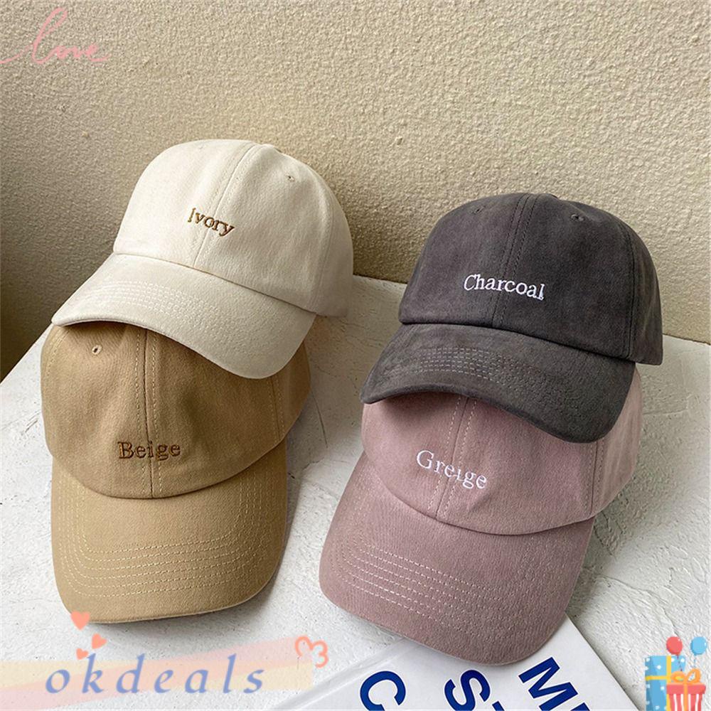 OKDEALS Mũ Lưỡi Trai Thể Thao Thêu Chữ