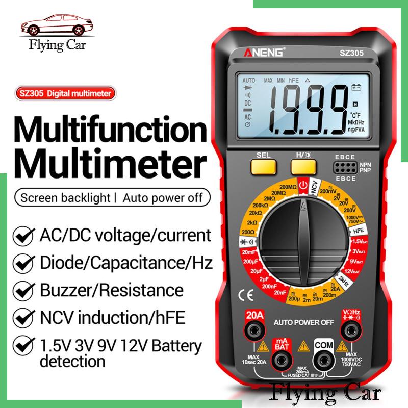 Vôn Kế Kỹ Thuật Số DC Không Tiếp Xúc Có Màn Hình LCD