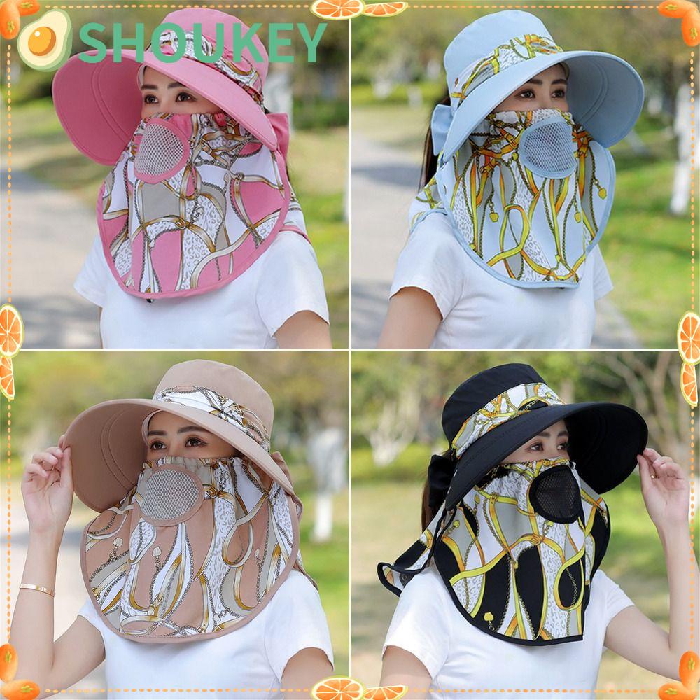 SHOUKEY Nón Tai Bèo Che Nắng Thoáng Khí Chống Tia UV Thời Trang Mùa Hè