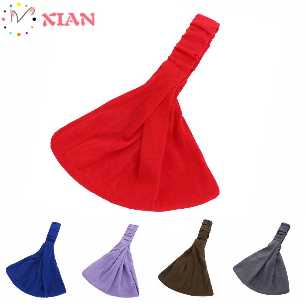 XIANTIN Băng Đô Turban Co Giãn Cho Nữ