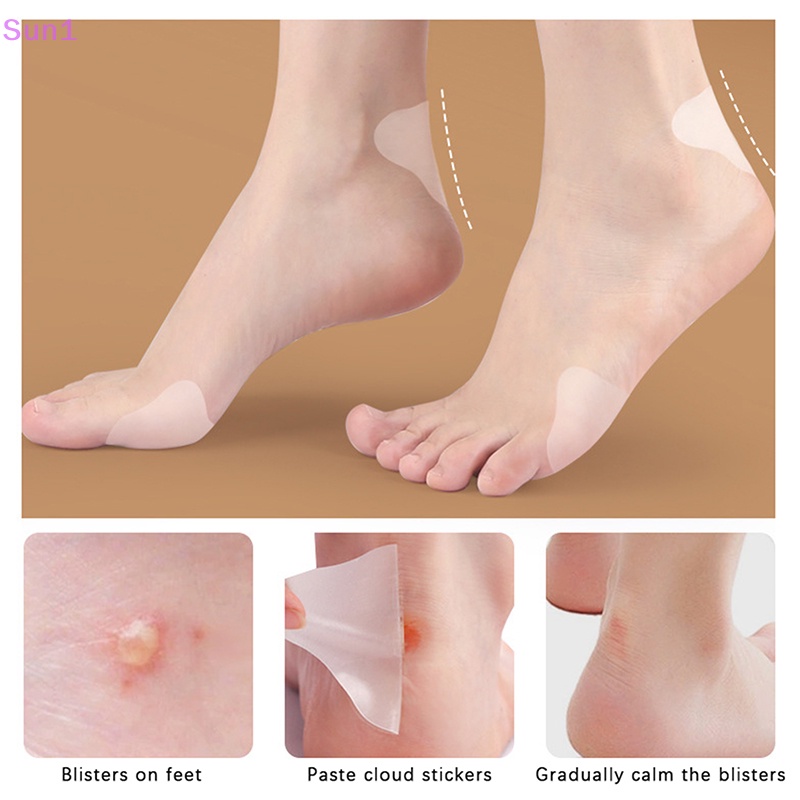 Set 2 Miếng Dán Bảo Vệ Gót Chân Chống Nước Chống Ma Sát Tiện Dụng