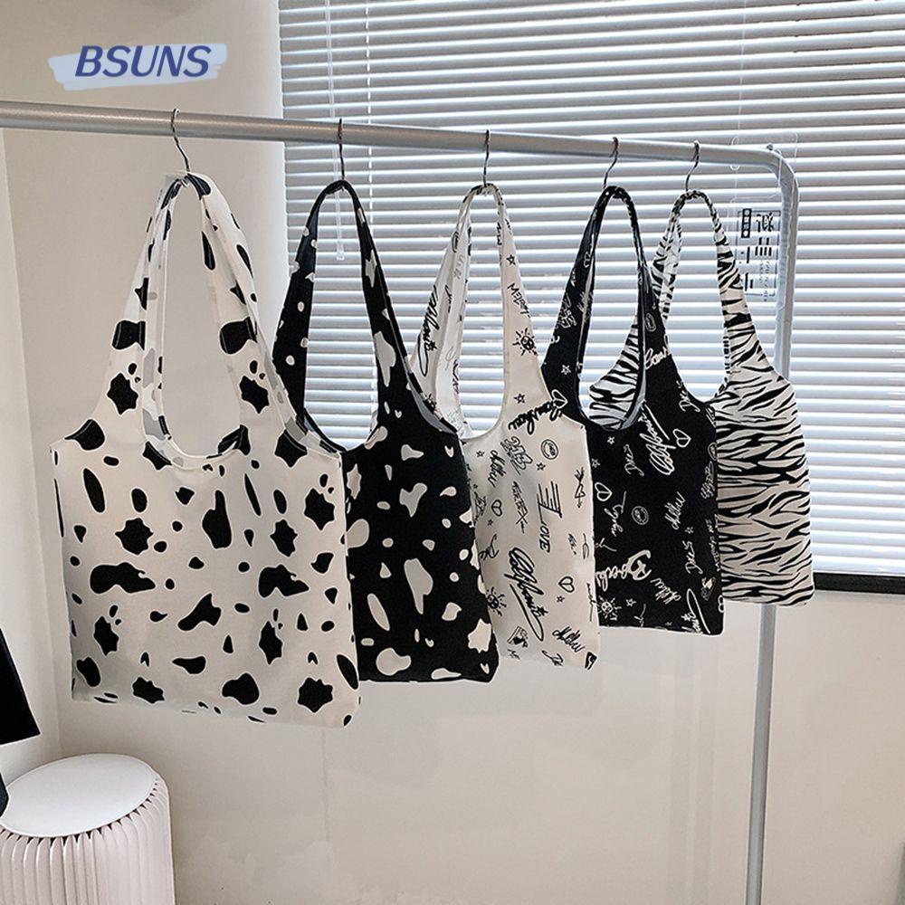 BSUNS Túi Xách Canvas Cỡ Lớn Thời Trang Cho Nữ