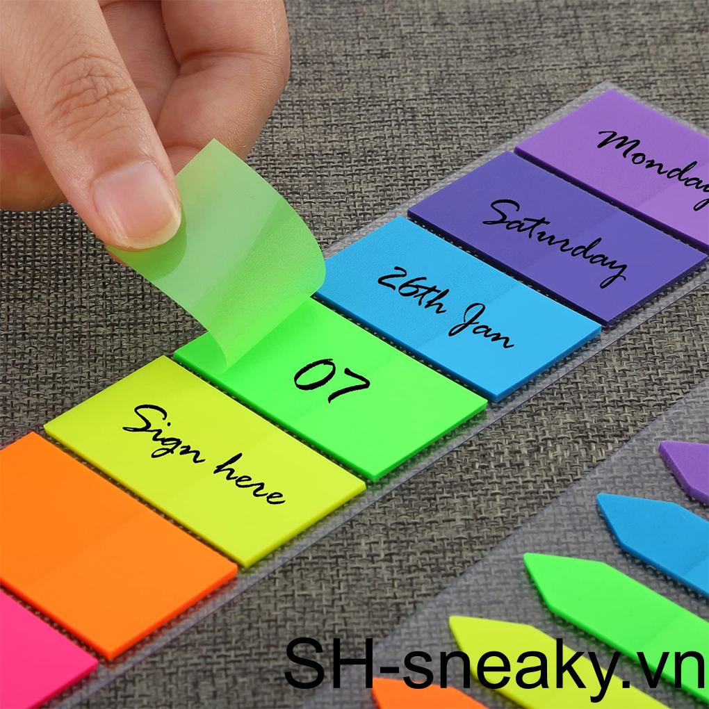 Set 700 Giấy Ghi Chú Có Thể Tháo Rời Tiện Dụng Cho Phòng Khách / Phòng Ngủ / Nhà Bếp