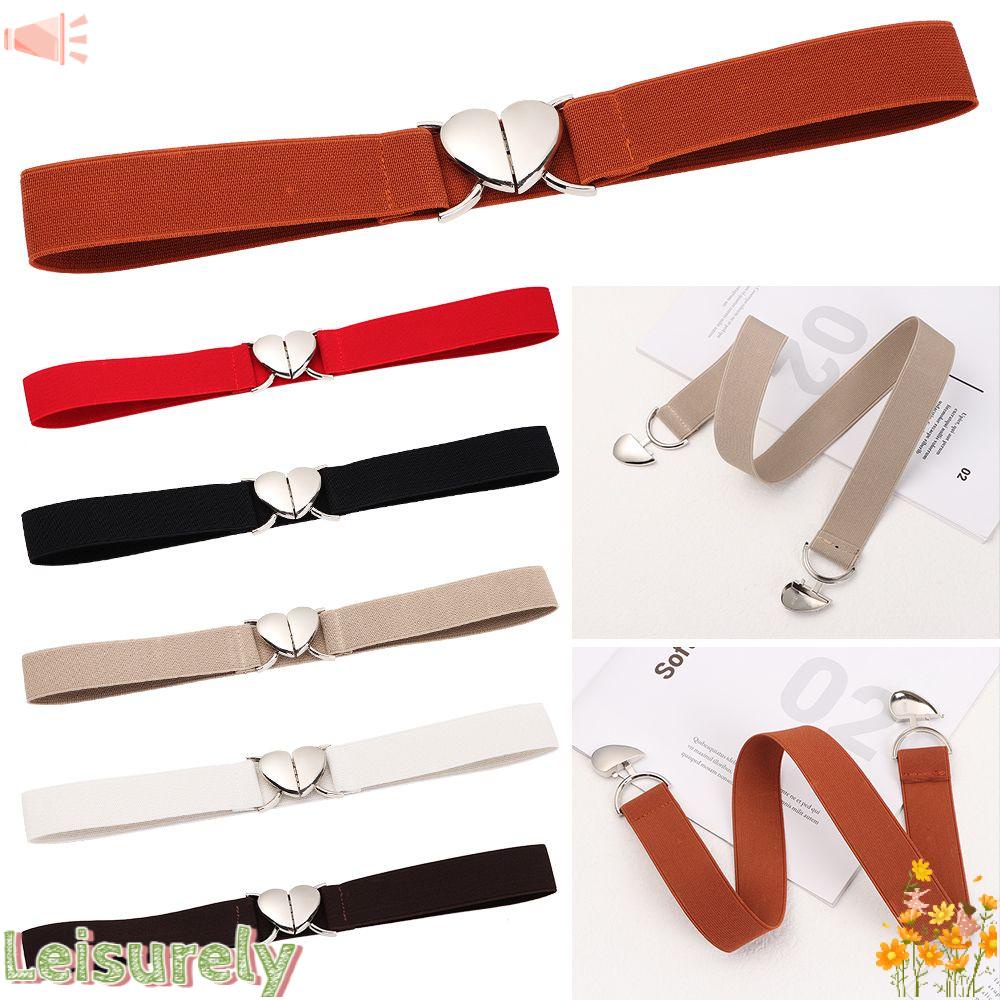 LEILY Thắt Lưng Co Giãn Trang Trí Đầm Thanh Lịch