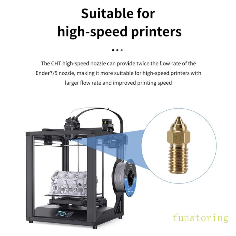 Vòi Phun 7 5 CHT 1 75mm 0 4mm Chuyên Dụng Cho Máy In 3D