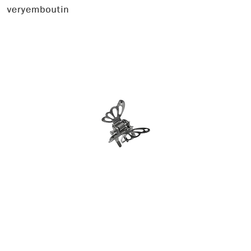 1 Kẹp Tóc Kim Loại Mini Hình Bướm Dễ Thương Cho Bé Gái