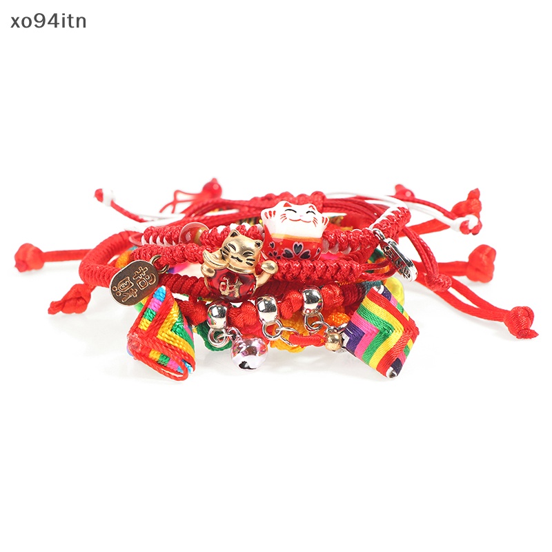 Vòng Tay Bện Dây Nhiều Màu Sắc Thời Trang Cho Nam Nữ