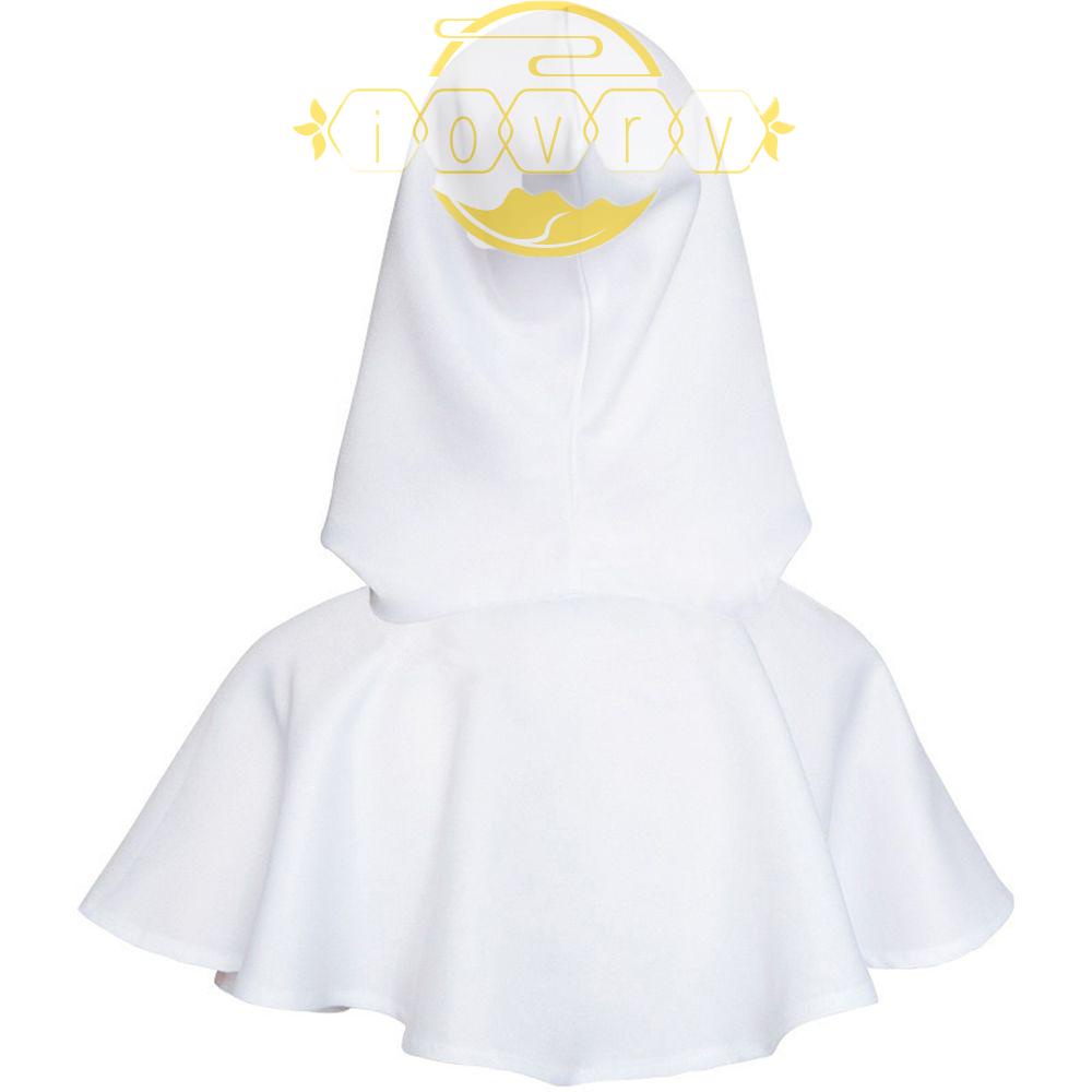 IVORY Áo Choàng Hóa Trang Phù Thủy Có Mũ Trùm Đa Năng Dành Cho Người Lớn