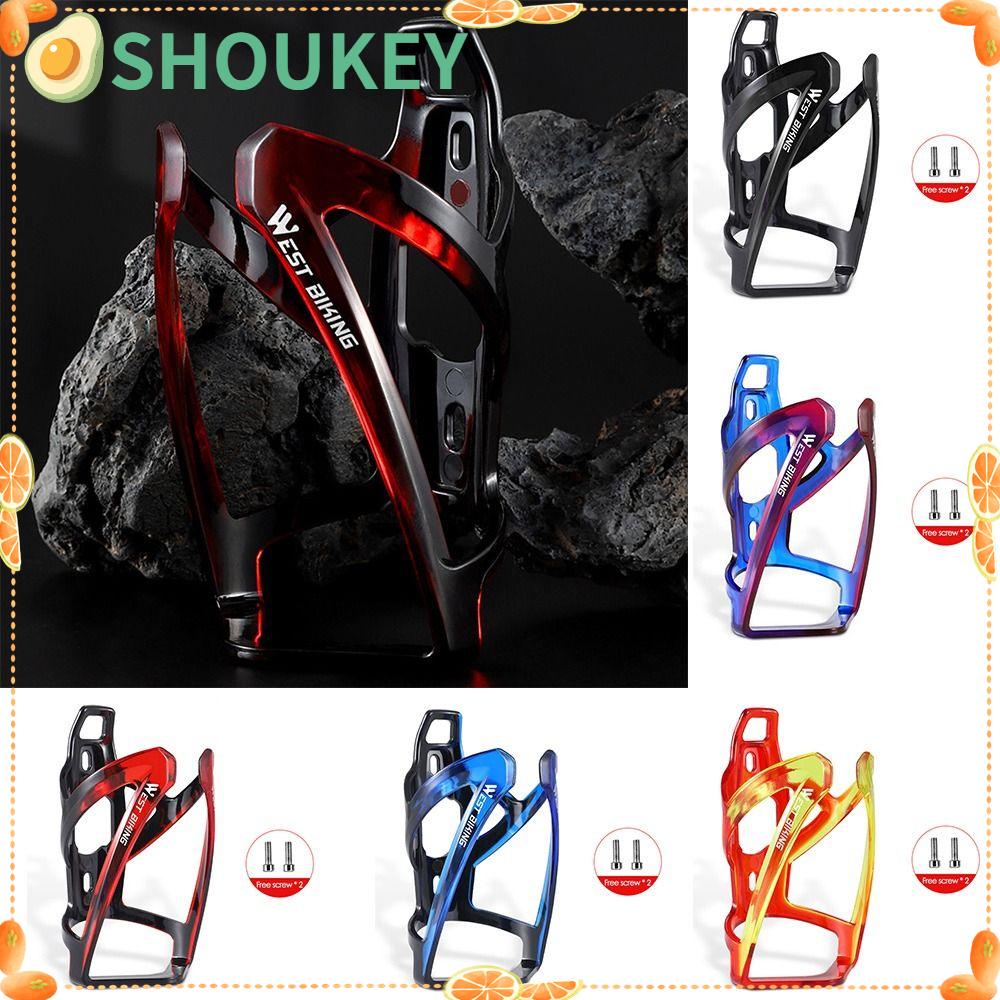 SHOUKEY 1 Giá Đỡ Bình Nước Bằng Nhựa 5 Màu Tùy Chọn 5 Màu Chất Lượng Cao