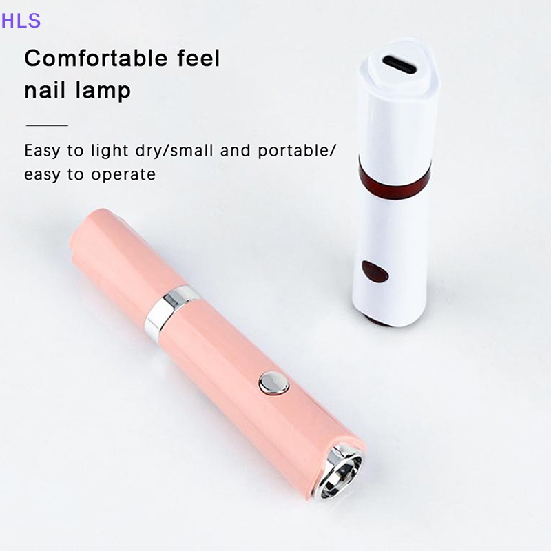 Máy Sấy Khô Móng Tay Nhanh Chóng Mini Sử Dụng Đèn LED UV DIY