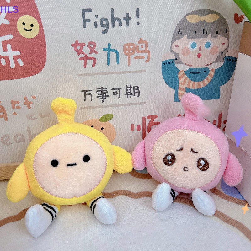 Móc Khóa Thỏ Nhồi Bông Nhỏ Nhắn Dễ Thương Dùng Làm Quà Tặng