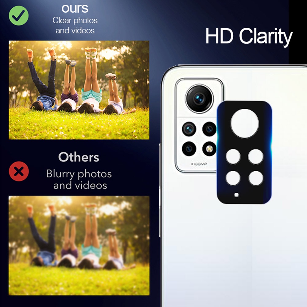 Kính Cường Lực 3D Viền Cong Bảo Vệ Camera Sau Cho Xiaomi Redmi Note 12 Pro 4G Redmi Note12Pro 4G