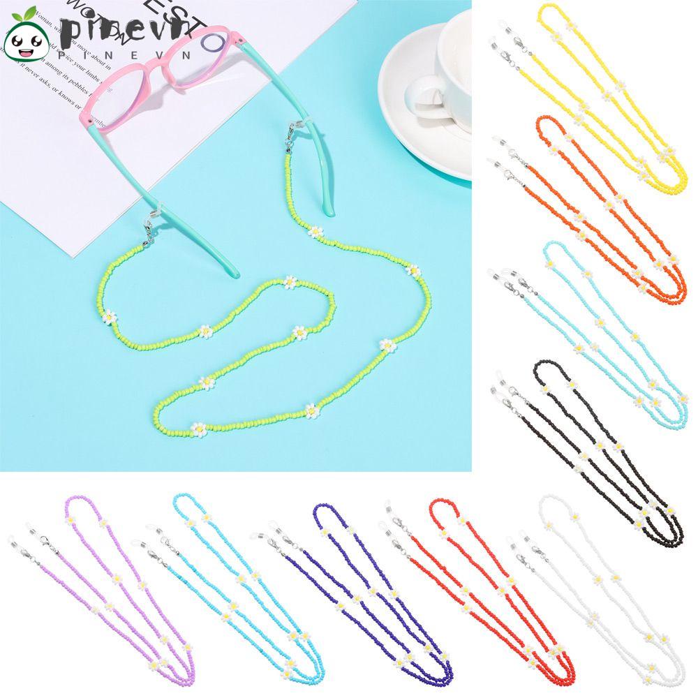 PINEVN Dây Giữ Mắt Kính Chống Thất Lạc Xỏ Hạt Nhiều Màu Sắc
