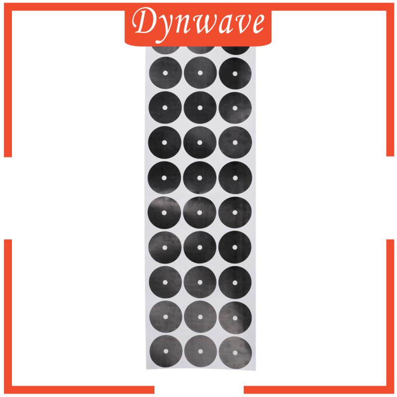 Bộ 30 Miếng Dán Đánh Dấu Hồ Bơi Màu Đen Tự Dính 3-3.5cm - Màu Đen02