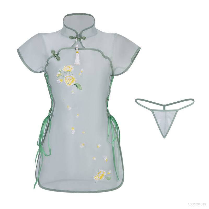 Bộ Đồ Lót Sườn Xám Hóa Trang Nhân Vật Hanfu Gợi Cảm Cho Nữ YB5 BY5