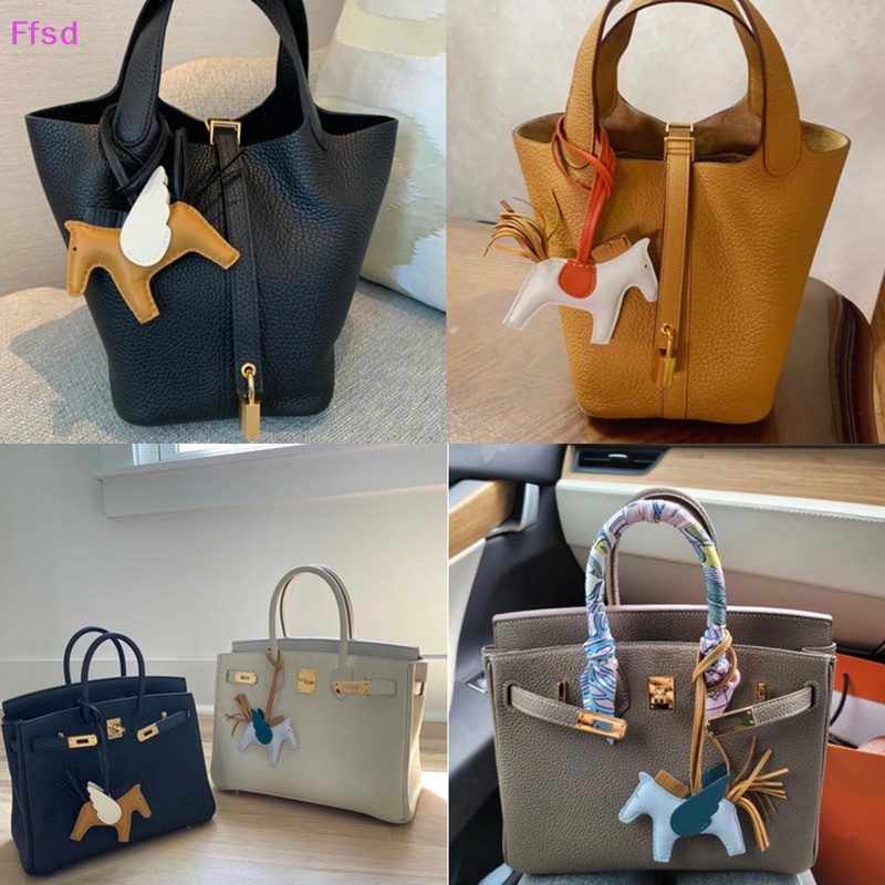 {Ffsd} Móc Treo Chìa Khóa Bằng Da PU Hình Ngựa Nhiều Màu Trang Trí Túi Xách Nữ * Bán Chạy