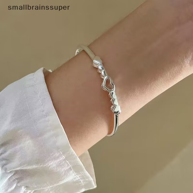 Vòng Tay Mặt Hình Trái Tim Nhỏ Đơn Giản Thời Trang Cho Nữ SBS