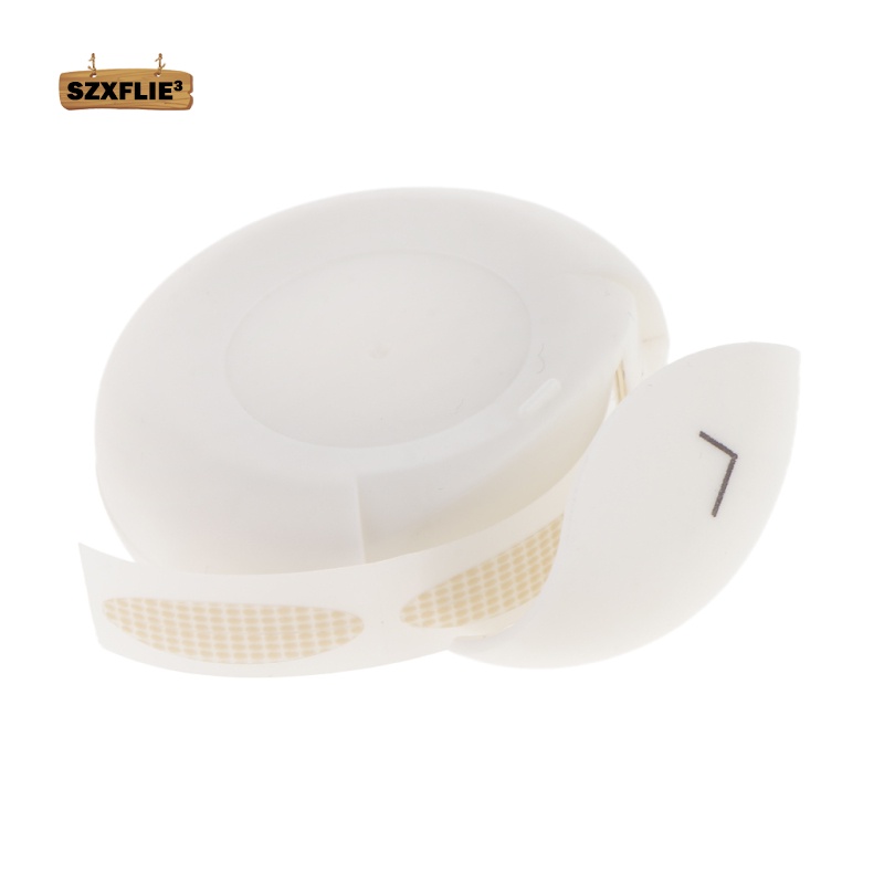 Set 300 Miếng Dán Kích Mí Vô Hình Kèm Hộp Đựng Màu Cam