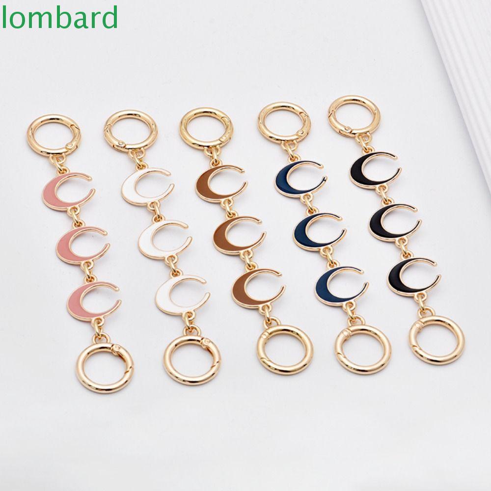 LOMBARD Dây Xích Kim Loại Mở Rộng Túi Xách Thời Trang Cho Nữ