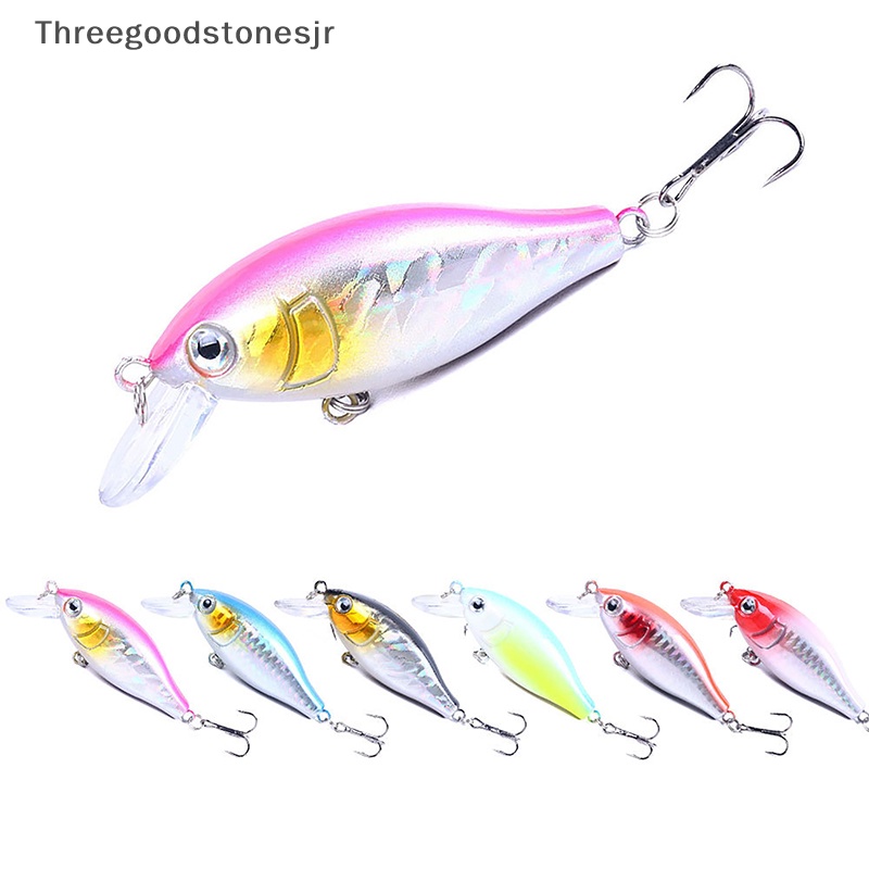 1 Mồi Câu Cá Giả Bằng Nhựa Cứng 7.5cm 10g JR