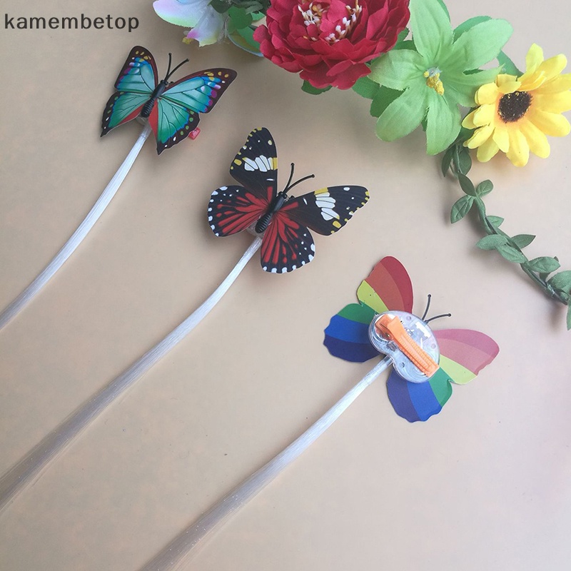 Kẹp Tóc Sợi Lụa Có Đèn LED Phát Sáng