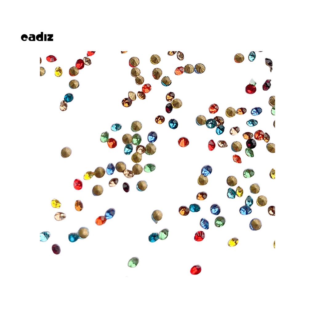 Túi 1440 Hạt Đá Tròn Nhỏ Lấp Lánh Dùng Trang Trí Móng Tay DIY