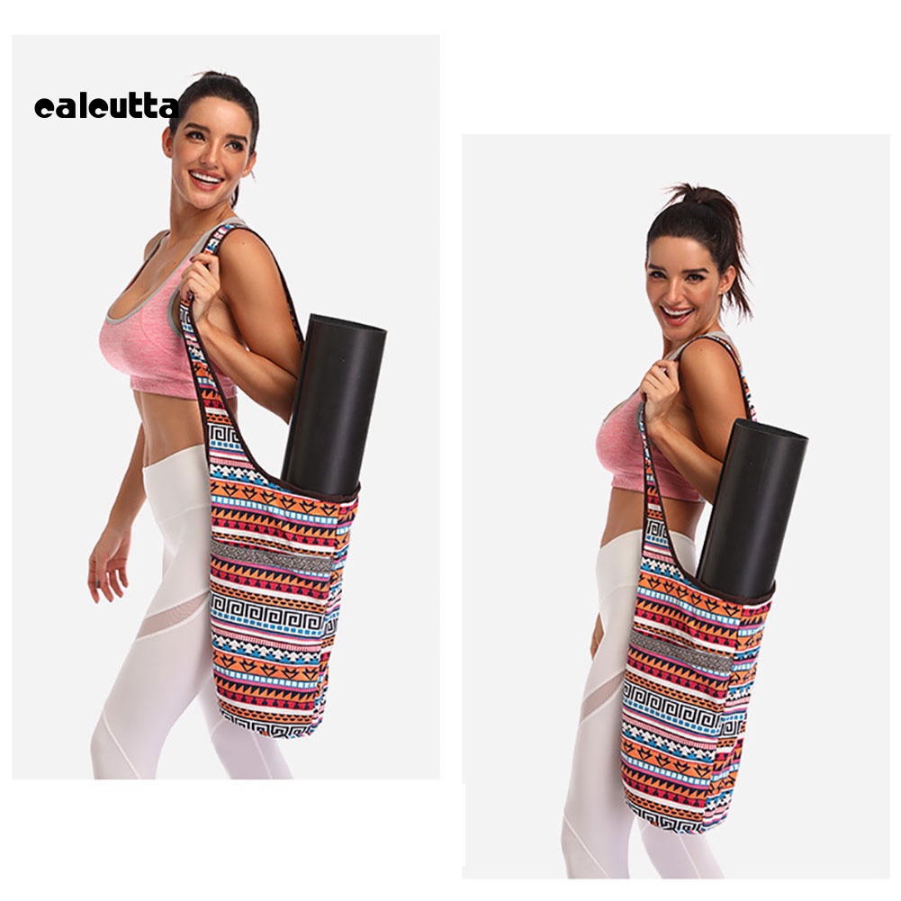 Túi Canvas Đeo Vai Đựng Thảm Tập Yoga Thời Trang