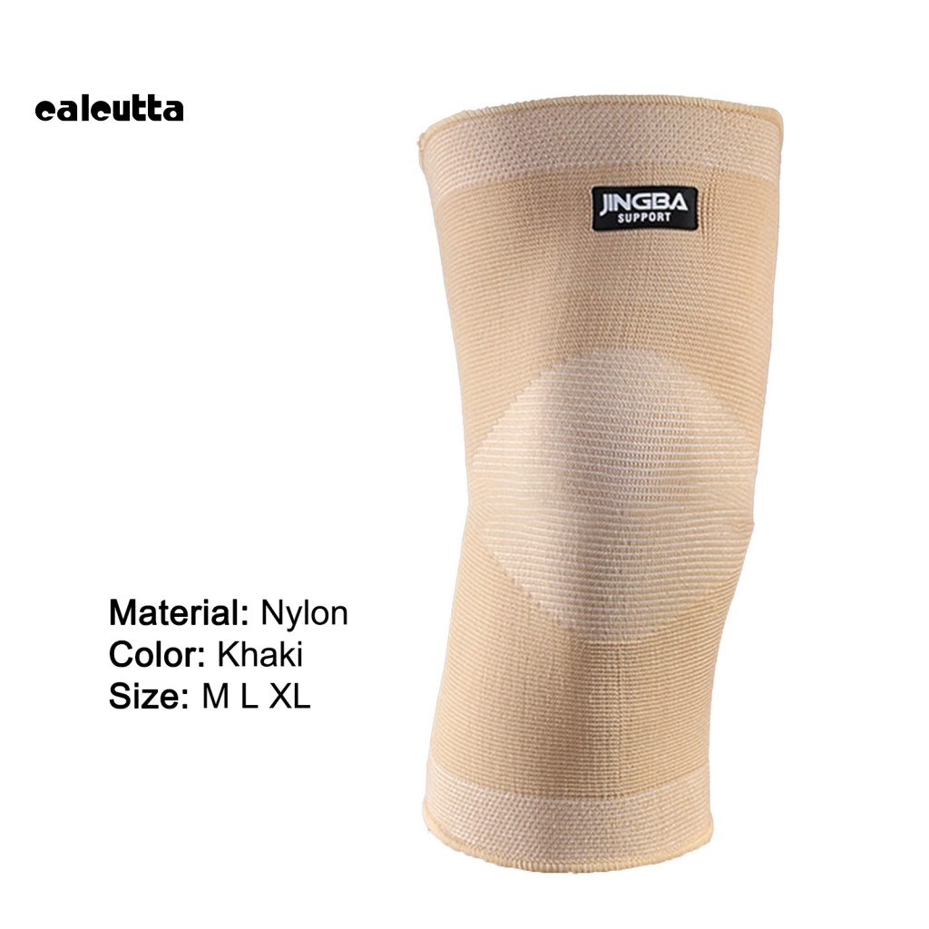 1 Băng Quấn Bảo Vệ Đầu Gối Bằng Nylon Mềm Co Giãn Chống Trượt Dùng Khi Chạy Bộ
