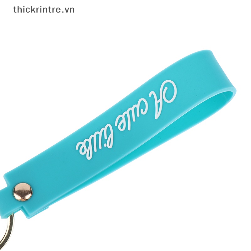 1 Móc Khóa Cao Su PVC Mềm Hình Quả Bóng Rổ 3D