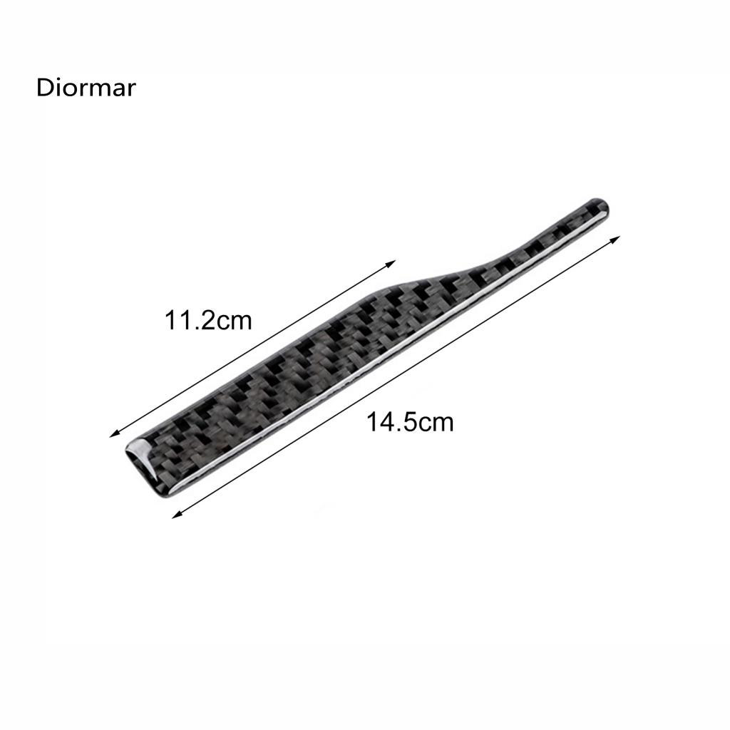 Bộ 2 Miếng Dán Kính Chiếu Hậu Chống Va Đập Bằng Sợi Carbon Cho Xe Hơi Audi A4L A6L A5 Q2L