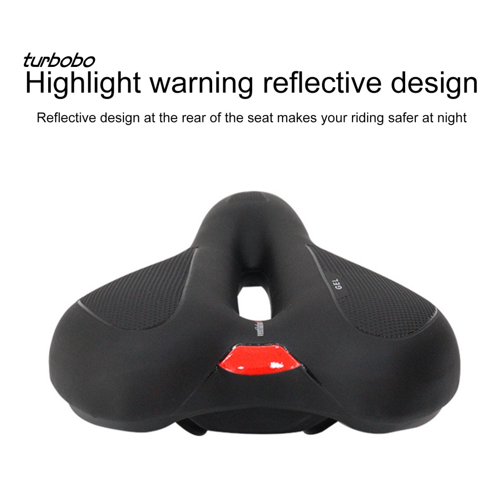 Yên Xe Đạp Leo Núi Bằng Silica Gel Dày Dặn Thoáng Khí Chống Thấm Nước / Sốc Tiện Dụng