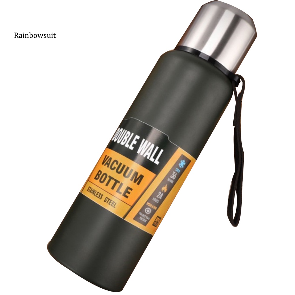 Bình Nước Giữ Nhiệt Bằng Thép Không Gỉ Dung Tích Lớn 1500ml