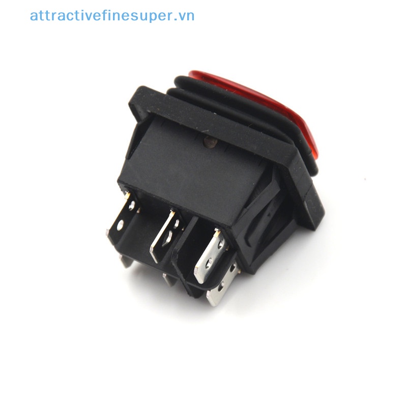 Công Tắc Chống Thấm Nước 3 Vị Trí 6Pin DC 12V Cho Tàu Thuyền