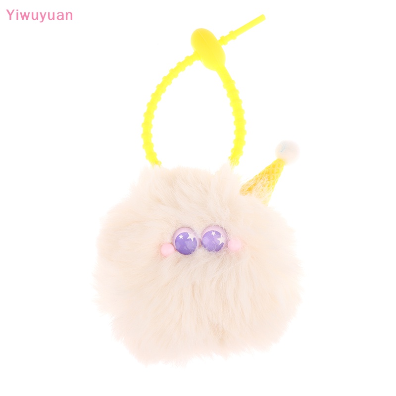 < Yiwuyuan > Móc Khóa Hình Thú Nhồi Bông Mềm Mại Dễ Thương Trang Trí Ba Lô / Ô Tô