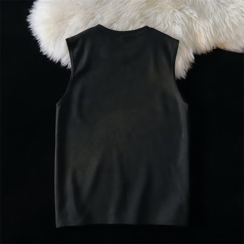 Áo Sát Nách Cổ Tròn Màu Trơn Thời Trang Mùa Hè Mới Trẻ Trung Cho Nam