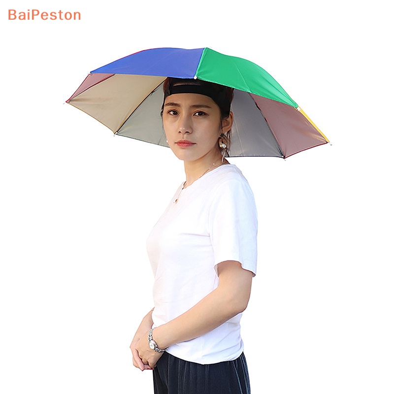 Mũ Dù Che Mưa Nắng Chống Thấm Nước Có Thể Điều Chỉnh Và Gấp Gọn