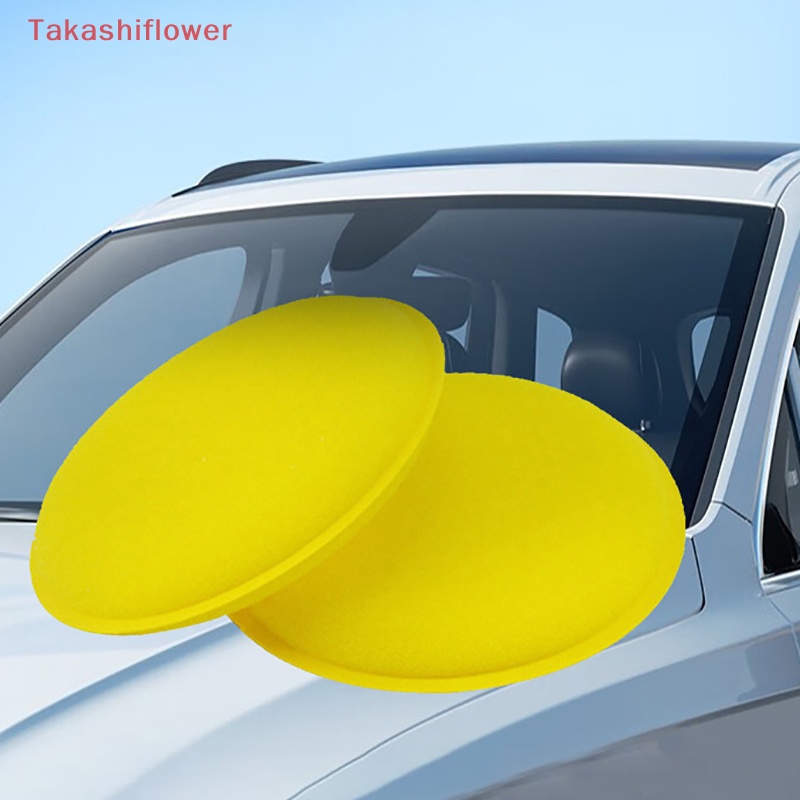 Set 10 Mút Đánh Bóng Xe Hơi Màu Vàng 10CM Tiện Dụng