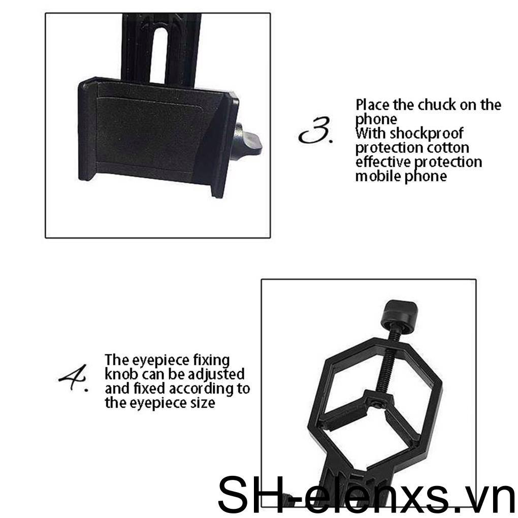 Giá Đỡ Kính Thiên Văn Kẹp Điện Thoại Bằng Hợp Kim Chống Sốc Điều Chỉnh Được Tiết Kiệm Sức Lao Động *