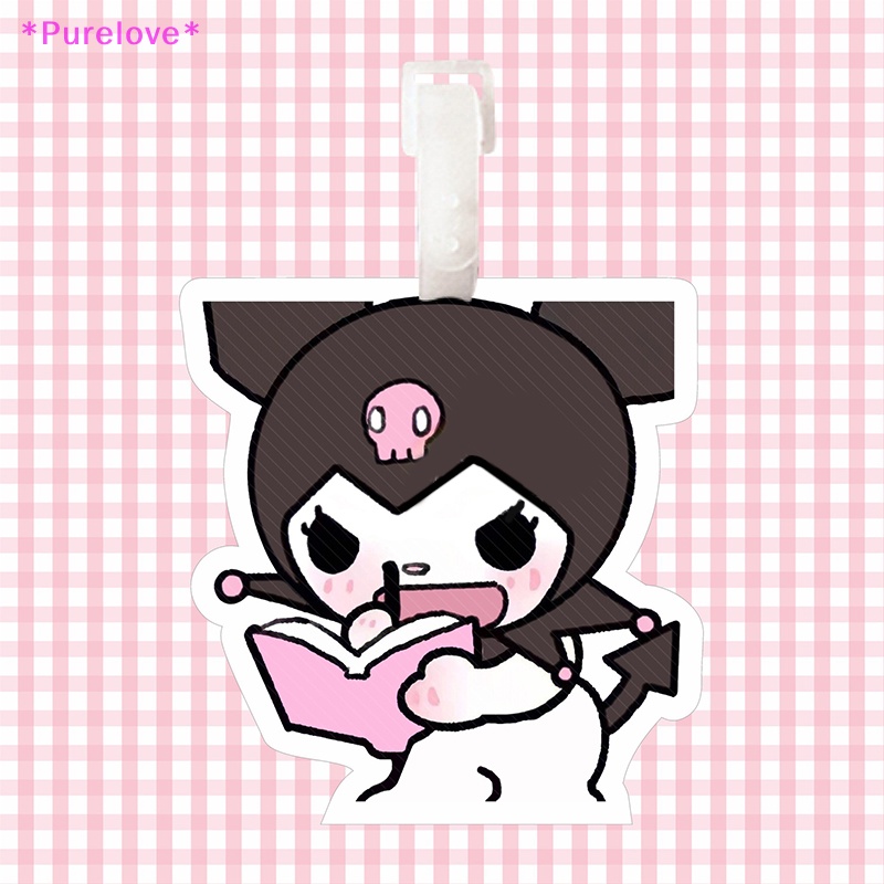 Búp Bê Hoạt Hình Ghi Tên Các Nhân Vật Sanrio Kuromi Bằng Nhựa Đáng Yêu Gắn Balo Đi Học Cho Bé Mới