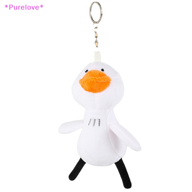 1 Búp Bê Vịt Nhồi Bông Mềm Đáng Yêu Treo Balo Đi Học Dành Cho Bé Gái Mới