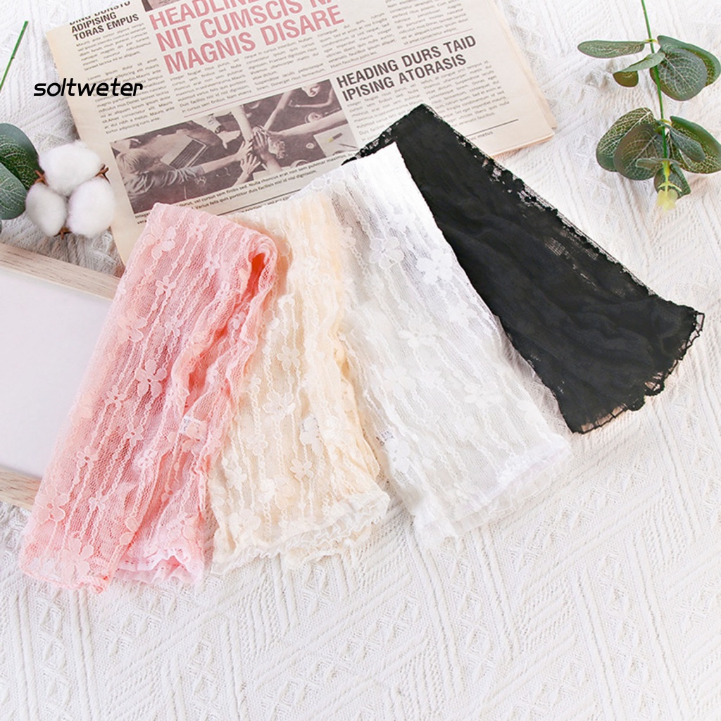 1 Cặp Găng Tay Chống Nắng / Tia UV Dáng Rộng Màu Trơn Siêu Bền Bảo Vệ Thấm Hút Mồ Hôi